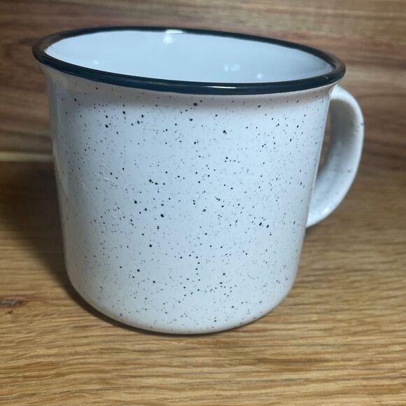 Kahlua Coffee Liqueur Speckled Ceramic Logo Coffee Mug Logo Cozy 16oz - Picture 2 of 2